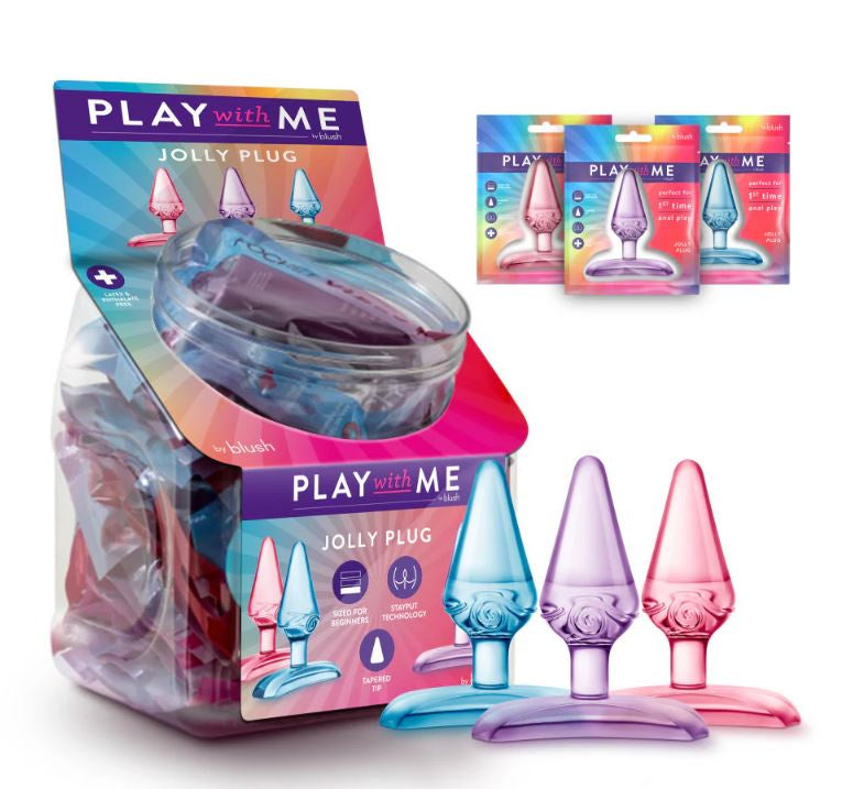 Jolly Plug Fishbowl - 24 Pieces