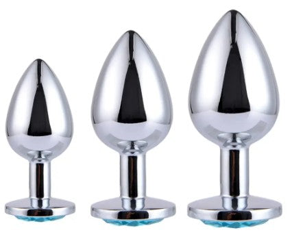 Stainless Steel Anal Plug Set