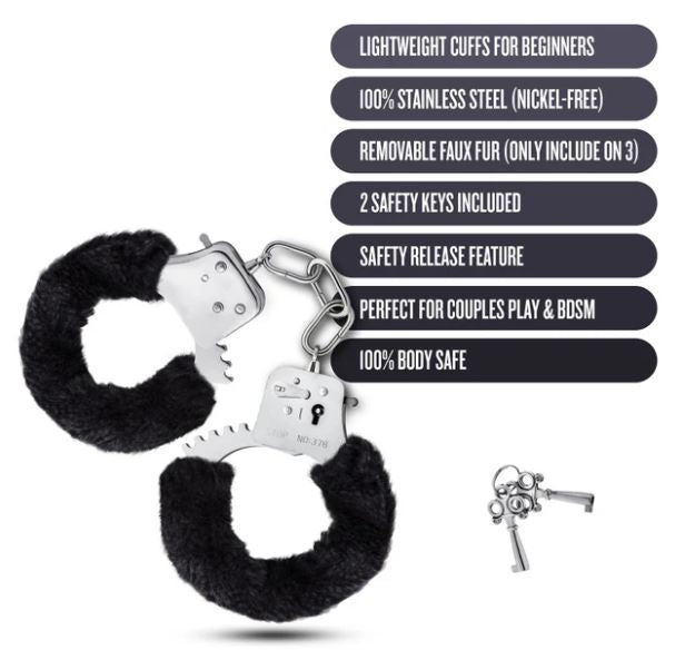 Temptasia - Beginner Cuffs - Black