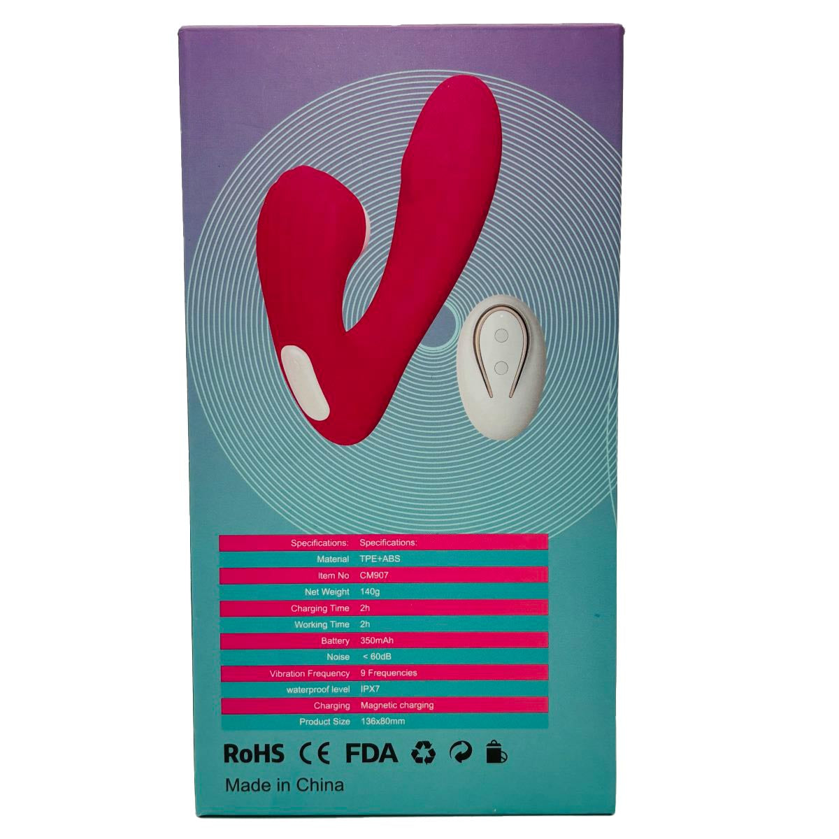 Sense Erotics Vibrator Women Stimulator Pink