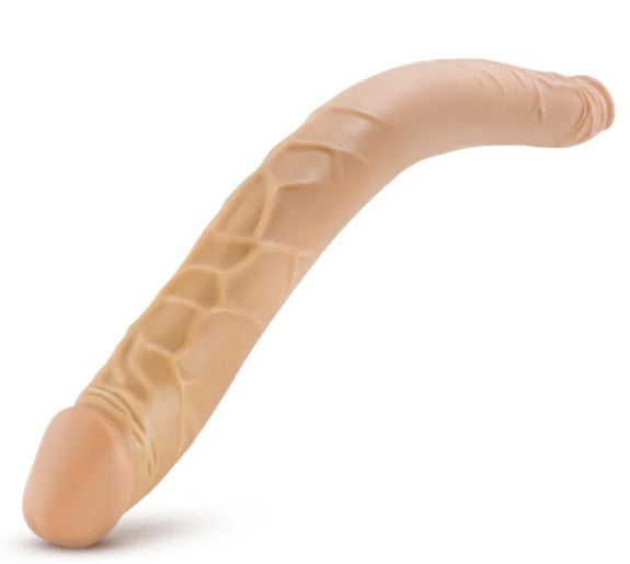 16 Inch Double Dildo - Skin