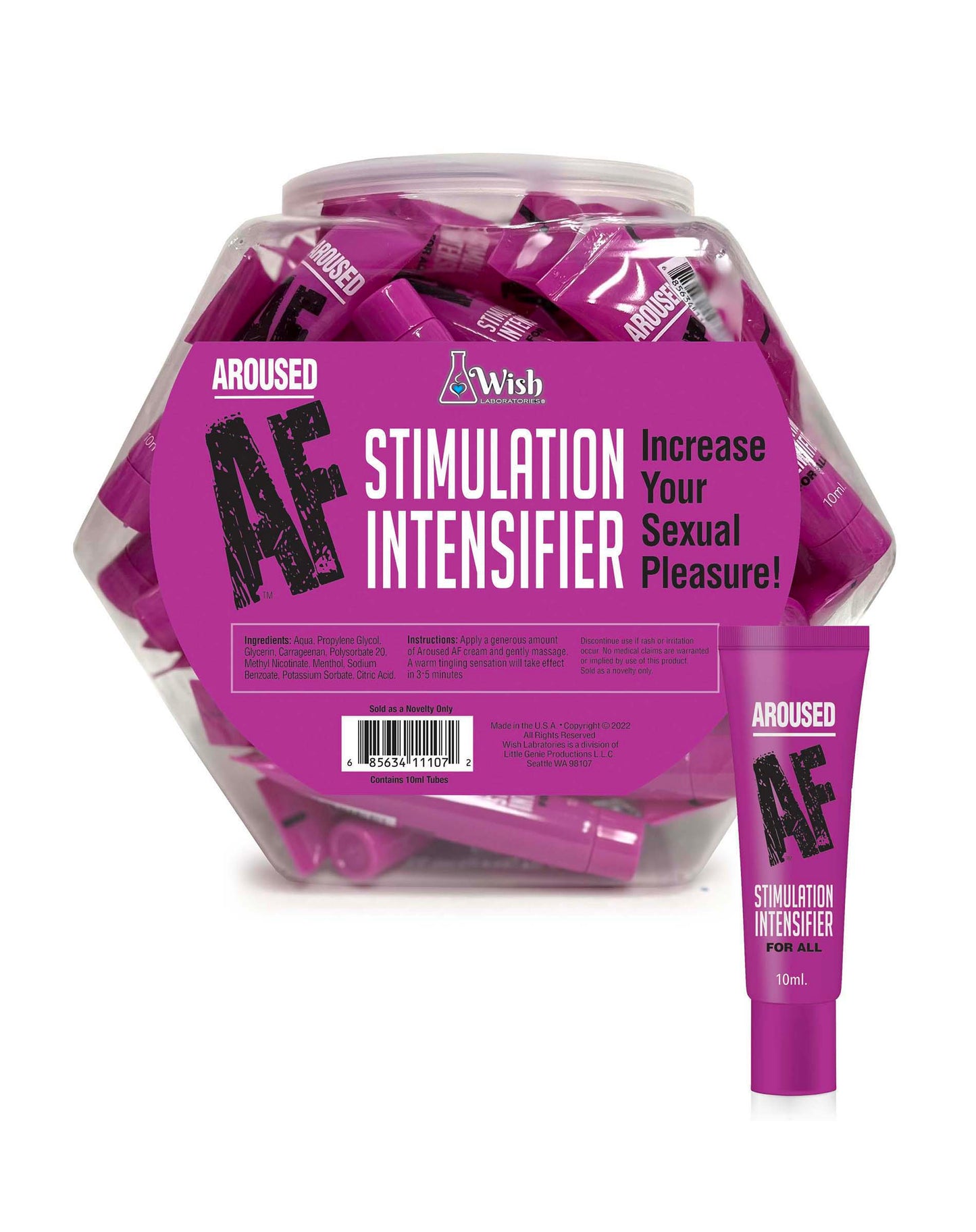 Aroused AF Fishbowl 10ml 65 Pieces