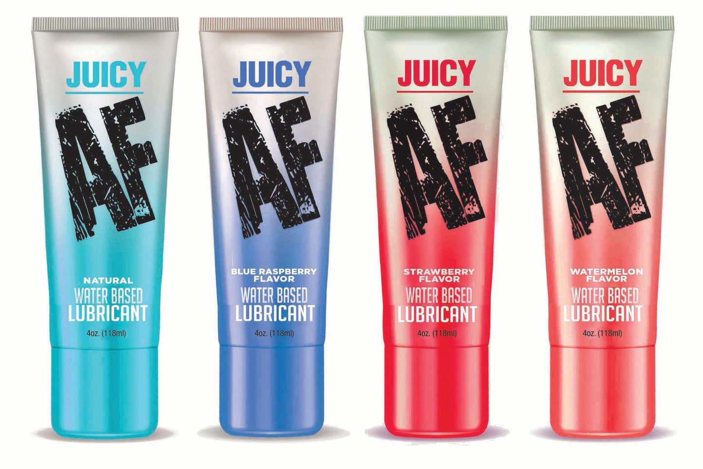 Juicy AF Lube Strawberry 4 Oz
