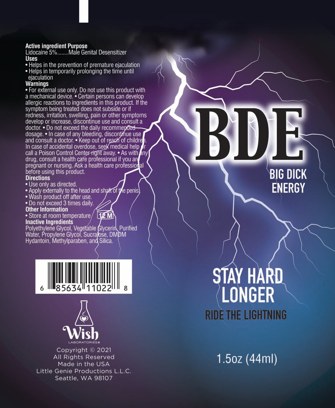 BDE Stay Hard