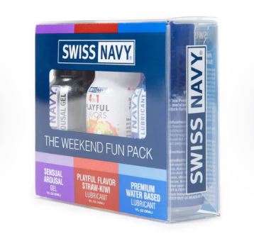 Weekend Fun Pack (3 in 1) - Lube - SNWFP