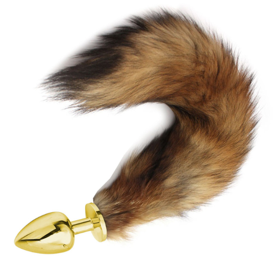 FTG Medium Plug with Tail - Gold