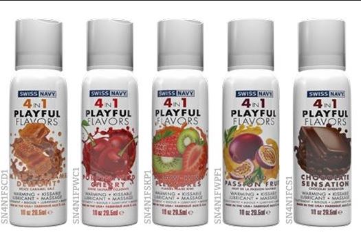 4 in 1 Assort Flavors 1-Oz-50ct Fishbowl - Lube - SN4N1AST50CT