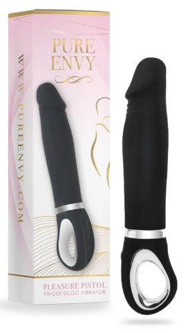 Pleasure Pistol Vibrator Black