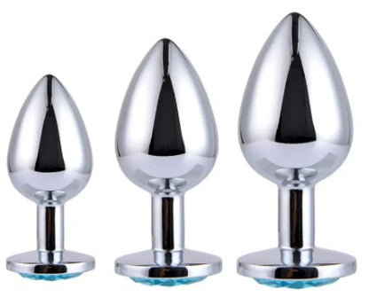 Stainless Steel Anal Plug Set