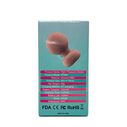 Sense Erotics Palm Treasure Vibrator For Women Pink