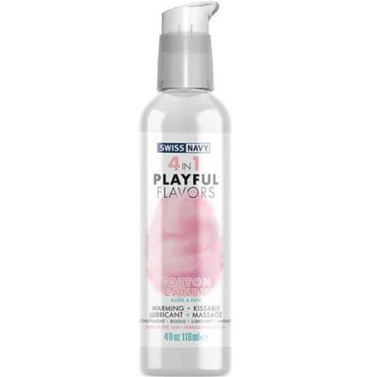 4 in 1 Playful Flavors - Cotton Candy - Lube