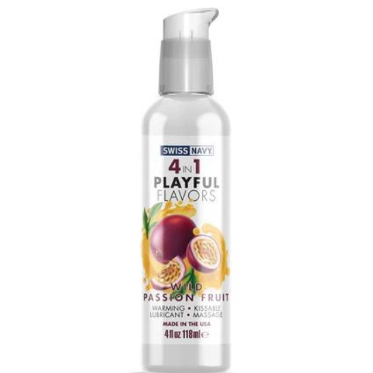 4 in 1 Playful Flavors - Wild Passion Fruit - Lube