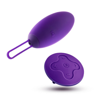 Imara Vibrating Egg With Remote - Purple