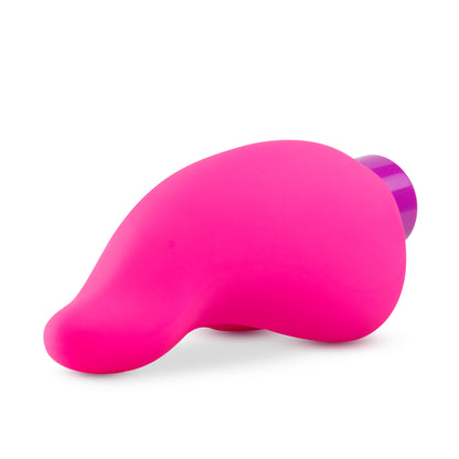 Epic AF: Curved Fuchsia Silicone Vibrator with Powerful RumboTech