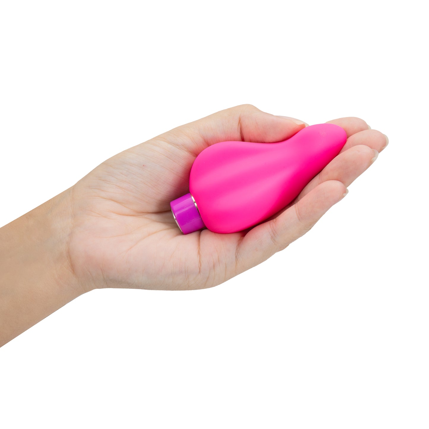 Epic AF: Curved Fuchsia Silicone Vibrator with Powerful RumboTech