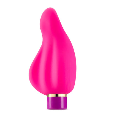 Epic AF: Curved Fuchsia Silicone Vibrator with Powerful RumboTech