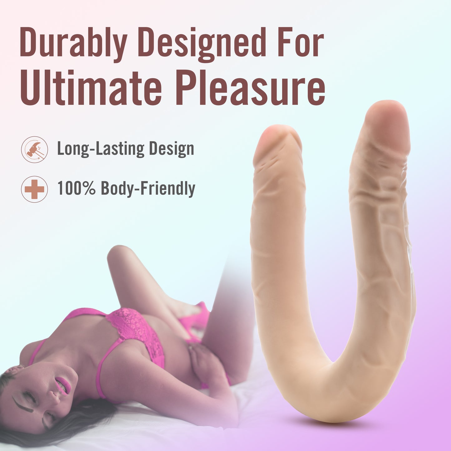 16.5" Posable Double Dong