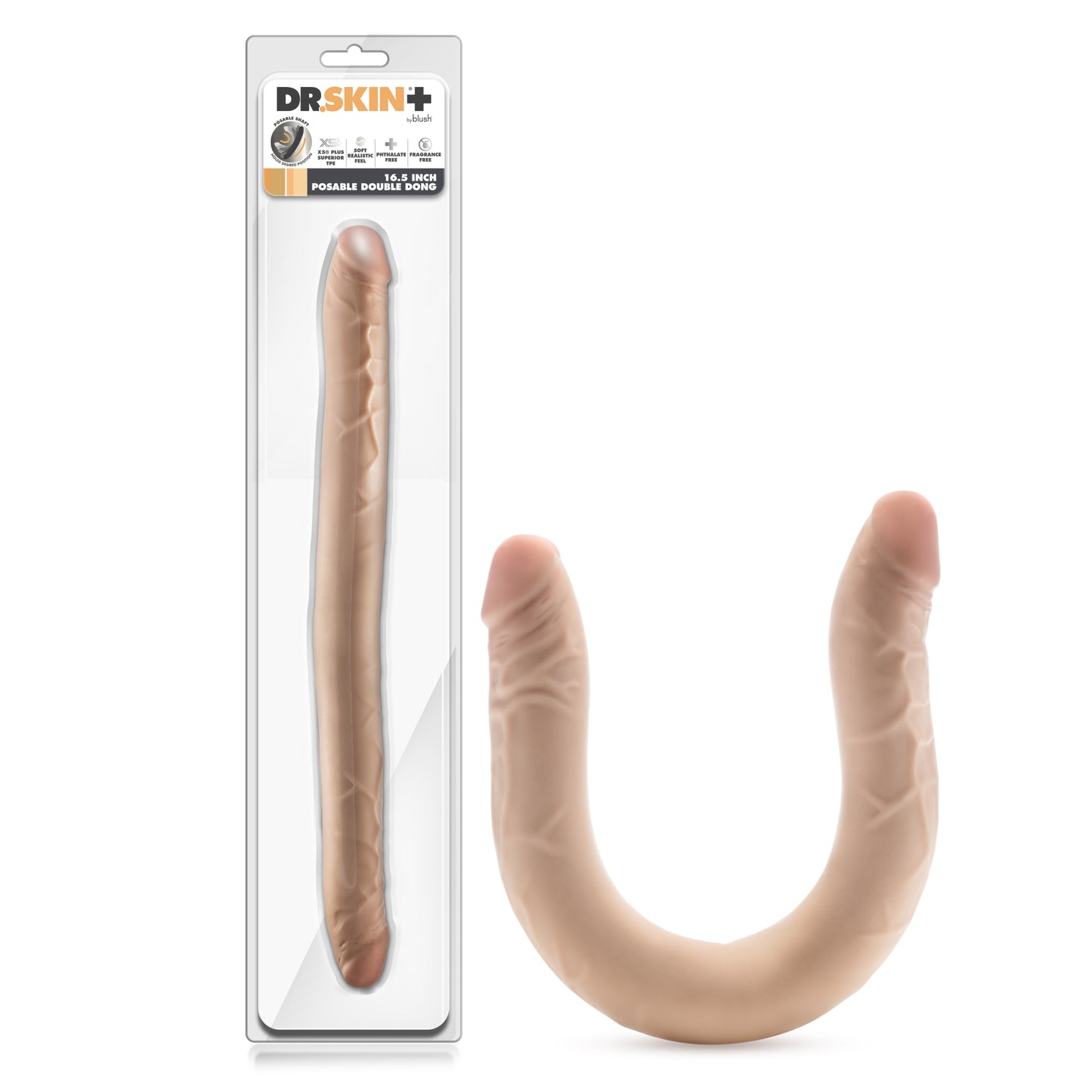 16.5" Posable Double Dong
