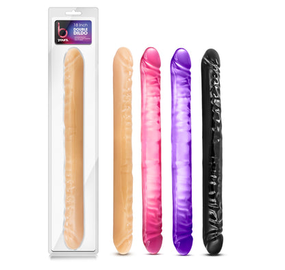 16 " Double Dildo - Purple