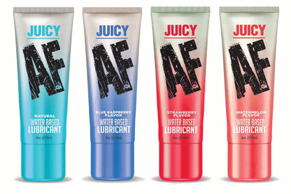 Juicy AF Lube Blue Raspberry 4 Oz