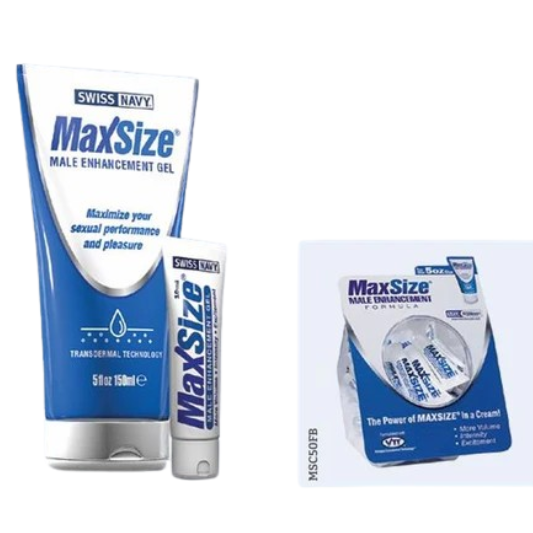Max Size Gel Cream 5 Oz - MSC5
