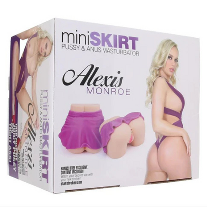 Mini Skirt Pussy Alexis Monroe
