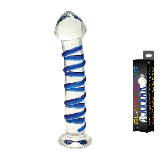 Glass Gems – G.1 Dong – Blue