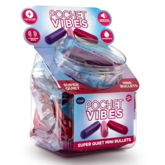 Pocket Vibes Fishbowl - 36 Pieces