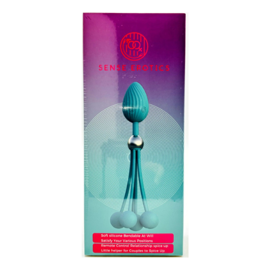 Sense Erotics Anal Plug w/Beads DF992 Blue