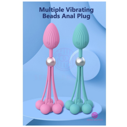 Sense Erotics Anal Plug w/Beads DF992 Blue