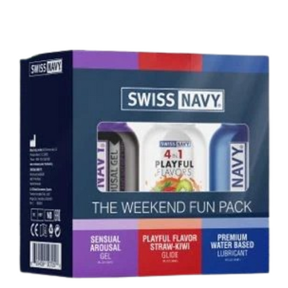 Weekend Fun Pack (3 in 1) - Lube - SNWFP